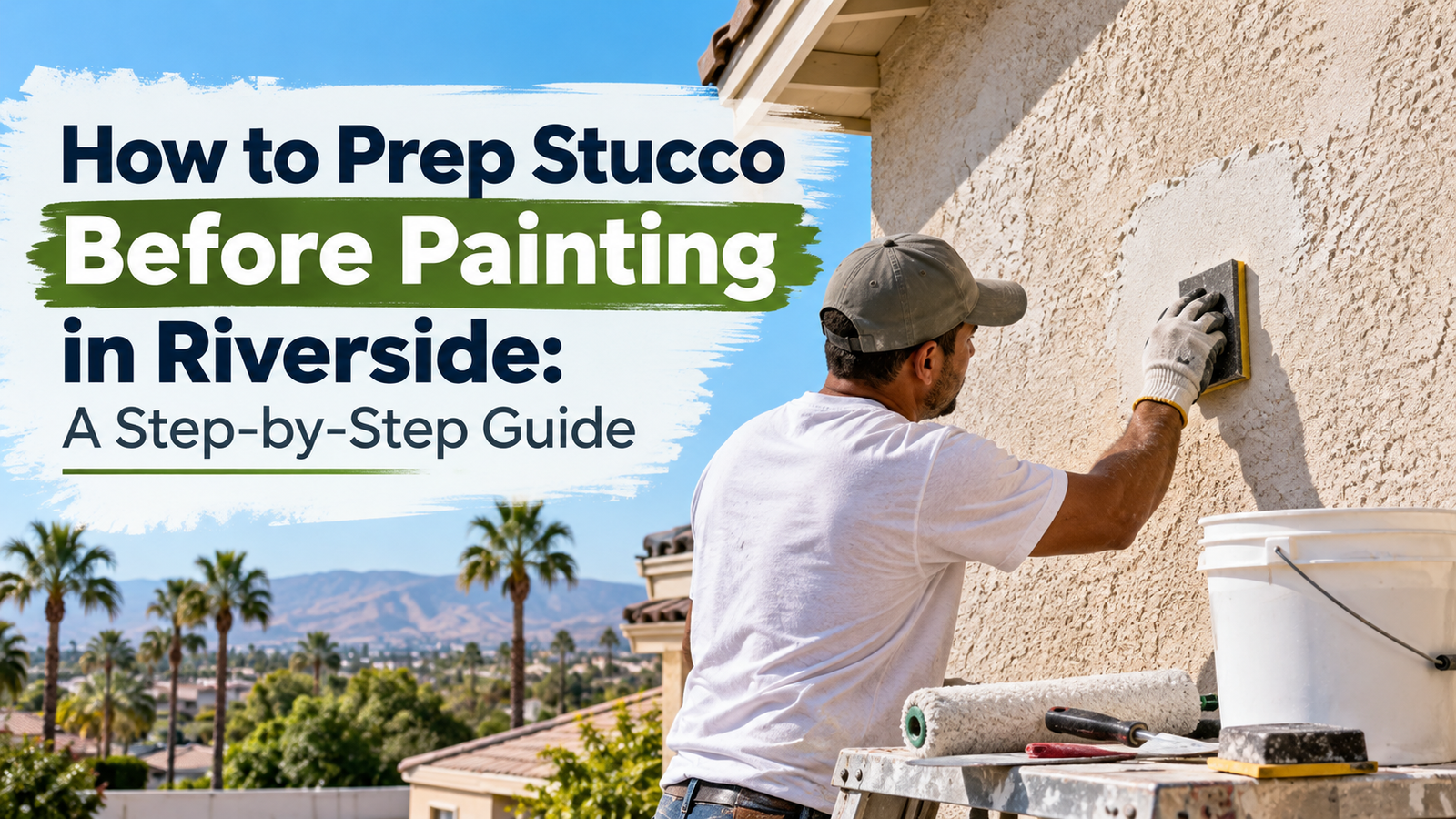How to Prep Stucco Before Painting in Riverside: A Step-by-Step Guide